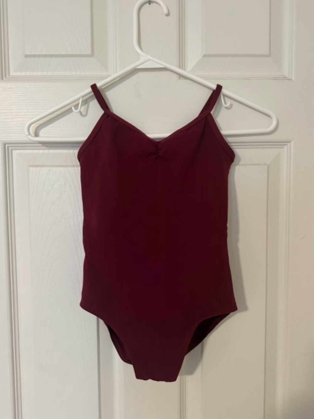 Burgundy Camisole Leotard